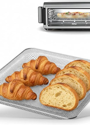 for Ninja Foodi Replacement Tray, Original Replacement Baking Trays for NINJA SP100 SP101 Foodi Digital Air Fryer Oven, Mesh Basket, Ideal Accessories for Air Frying and Dehydrating (For SP100 Series)