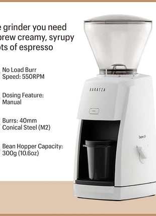 Baratza Encore ESP Coffee Grinder ZCG495WHT, White