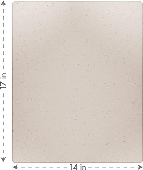 Dexas Superboard Reversible Pastry Board, 14 x 17 Inches, Oatmeal Granite Color - Dishwasher Safe, Ideal for Baking and Food Prep