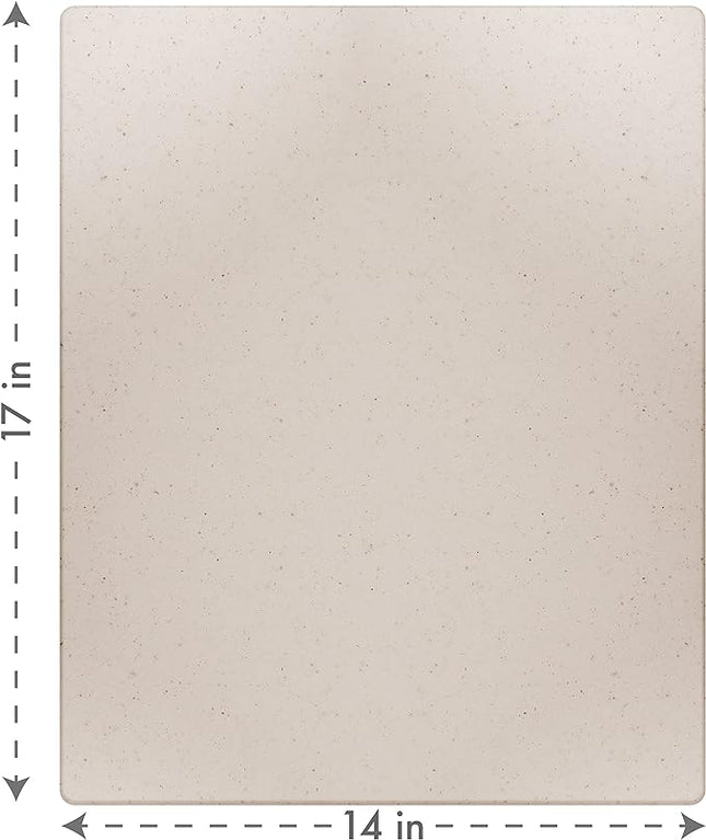 Dexas Superboard Reversible Pastry Board, 14 x 17 Inches, Oatmeal Granite Color - Dishwasher Safe, Ideal for Baking and Food Prep