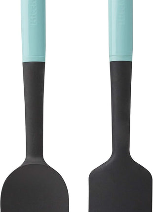 KitchenAid Universal Spatula Set, 2-Piece, Aqua Sky