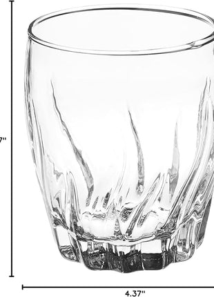 Anchor Hocking Central Park Drinking Glasses, 12 oz (Set of 4) -