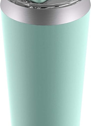 Ello Beacon Vacuum Insulated Stainless Steel Tumbler with Slider Lid and Optional Straw