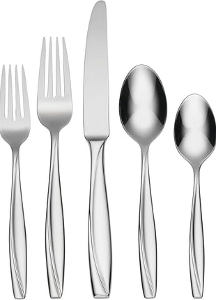 Oneida Camlynn Mirror 20 Piece Everyday Flatware Set, Service for 4