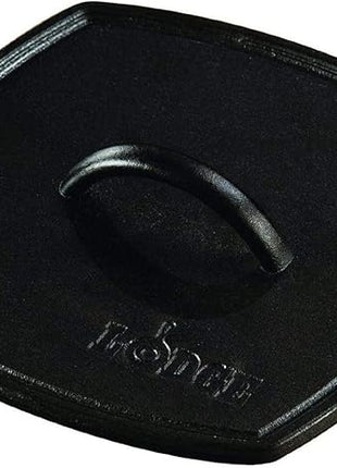 Lodge LPP3 Cast Iron Square Ribbed Panini Press, 8.25-inch