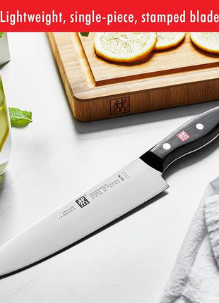 ZWILLING Twin Signature 2-Piece Razor-Sharp German Knife Set, Made in Company-Owned German Factory with Special Formula Steel perfected for almost 300 Years, Dishwasher Safe