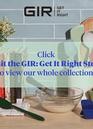 GIR: Get It Right 5 Piece Silicone Ultimate Kitchen Utensils Set - Ladle, Spatula, Flip, Spoon & Spoonula - Non-Toxic Cooking Utensils for Nonstick Cookware, Cooking and Baking - Studio White