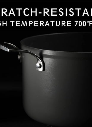 MsMk 12 1/2 inch Non Stick Frying Pan with Lid,Titanium and Ceramic Nonstick Large Skillet，Stay-Cool Handle,Scratch-resistant,Non-Toxic,Induction，Dishwasher Safe, Oven Safe to 700°F