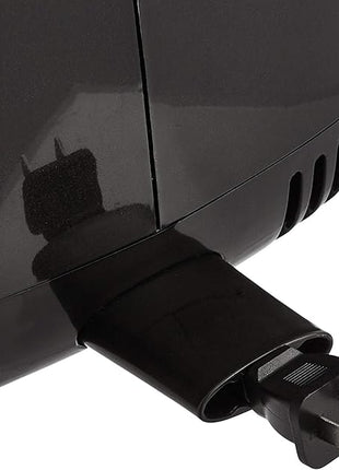 Amazon Basics 3.2 Quart 6-In-1 Air Fryer (Fry, Crisp, Roast, Bake, Reheat, Dehydrate), Non-Stick, with Timer, Auto Shut-Off, Digital Touch Screen, 180-400°F, 1400W, Black/Silver