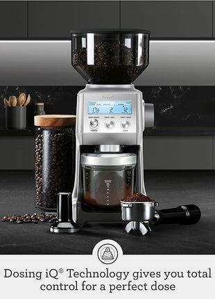 Breville BCG820BSS Smart Grinder Pro, 18 oz Coffee Bean Capacity, Brushed Stainless Steel