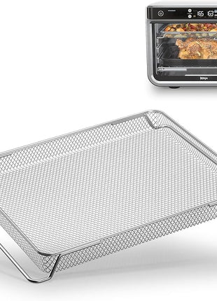for Ninja Foodi Replacement Air Fryer Oven Basket, Original Replacement Baking Trays for NINJA DT201 DT251 Foodi Digital Air Fryer Oven, Mesh Basket, Ideal Accessories for Frying and Dehydrating