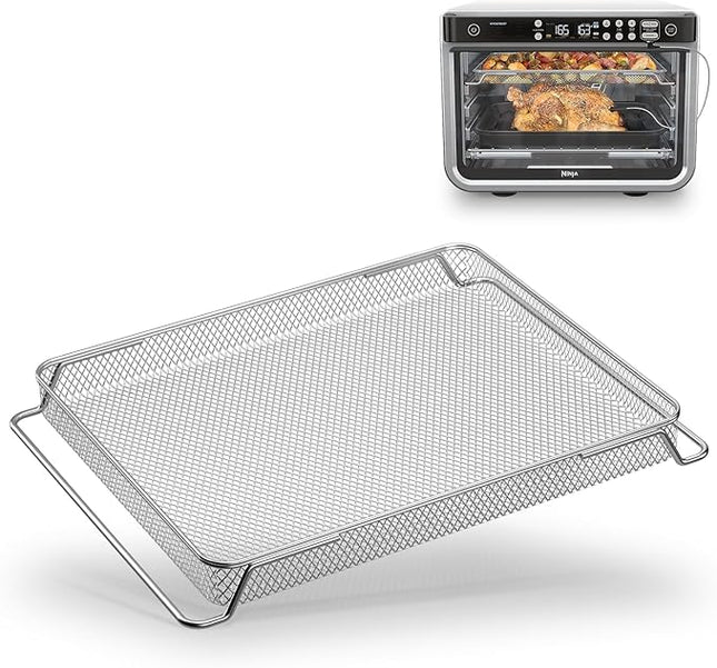 for Ninja Foodi Replacement Air Fryer Oven Basket, Original Replacement Baking Trays for NINJA DT201 DT251 Foodi Digital Air Fryer Oven, Mesh Basket, Ideal Accessories for Frying and Dehydrating