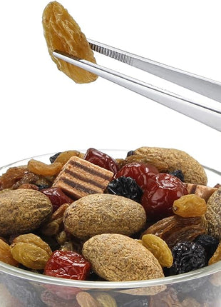 6.5 Inch Kitchen Tweezers Fine Tweezer Tongs, MSY BIGSUNNY Stainless Steel Food Tweezers Multi-function Cooking Tongs Kitchen Serving Tong