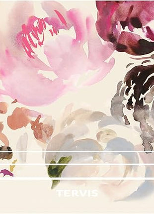 Tervis Traveler Kelly Ventura Floral Collection Triple Walled Insulated Tumbler Travel Cup Keeps Drinks Cold & Hot, 30oz, Posy