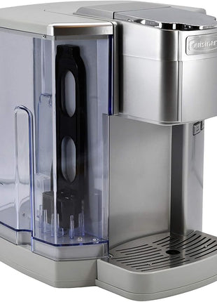 Cuisinart Coffee Maker, Single Serve 72-Ounce Reservoir Coffee Machine, Programmable Brewing & Hot Water Dispenser, Stainless Steel, Cool Grey
