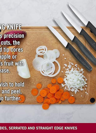 Swiss Classic Paring Knife Set, 6-Piece