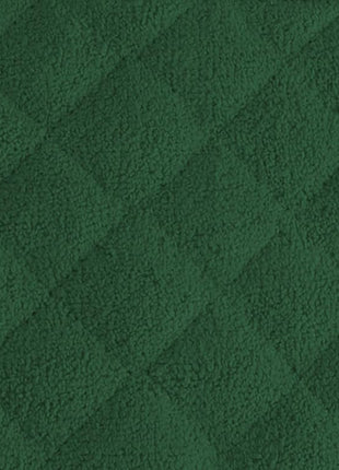 DII Basic Terry Collection 100% Cotton Quilted, Oven Mitt, Dark Green, 2 Piece