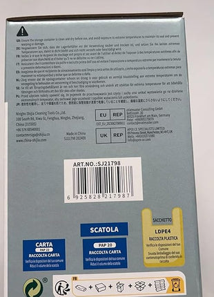 MR.SIGA 4 Pack Airtight Food Storage Container Set, BPA Free Kitchen Pantry Organization Canisters, One-handed Airtight Cereal Snack Candy Storage Containers, 360ml / 12.2oz, Small, White