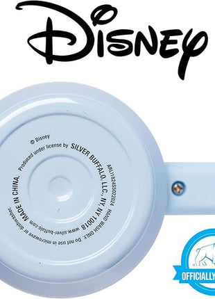 Silver Buffalo Disney Lilo and Stitch Christmas Holiday Santa Hat and Snowflakes Stainless Steel Tumbler with Handle and Straw, Fits in Standard Cup Holder, 40 Ounces