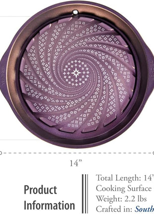 TECHEF - Korean BBQ Nonstick Grill Pan, KBBQ Grill Pan, PFOA-Free, Dishwasher Oven Safe, Made in Korea