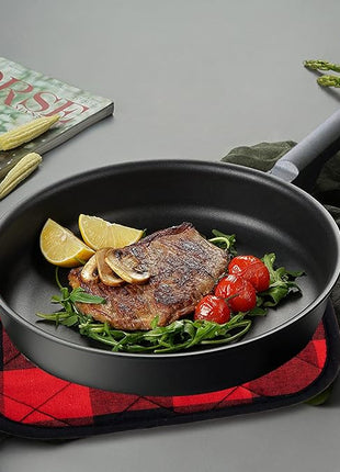 Joyhalo 4 Pack Pot Holders for Kitchen,Cotton Oven Holder with Great Heat Resistance,Non Slip Hot Pads for Kitchen Clearance,Black and Red