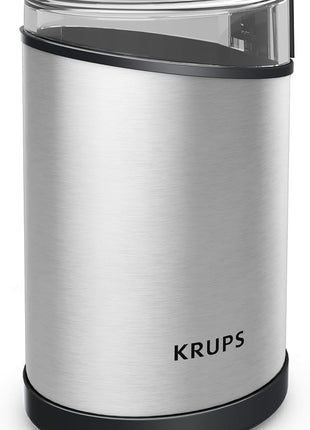 KRUPS Electric Coffee Grinder: 3 oz Capacity, 200 Watts - Versatile for Beans, Spices, Nuts - One-Touch Operation, Customizable Grind for 12 Cups - Ideal for Espresso, French Press