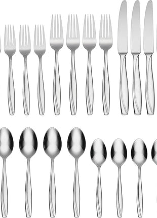 Oneida Camlynn Mirror 20 Piece Everyday Flatware Set, Service for 4