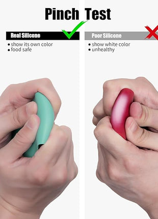 3-Piece Silicone Spatula Scrapers: Doosu 600°F Heat Resistant Food Grade Kitchen BPA Free Rubber Baking Cooking Tool Nonstick Utensil Set for Mixing, Scraping, Folding, Stirring, Serving (Multi-3)