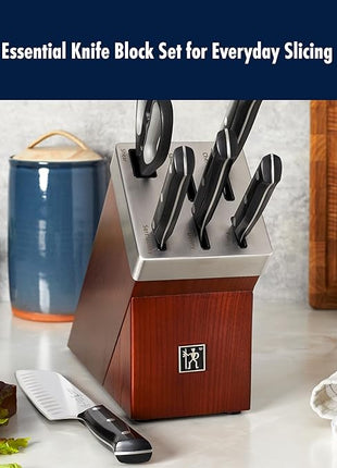 HENCKELS Dynamic Razor-Sharp 7-Piece Knife Set, Chef Knife, Bread Knife, German Engineered Informed by 100+ Years of Mastery