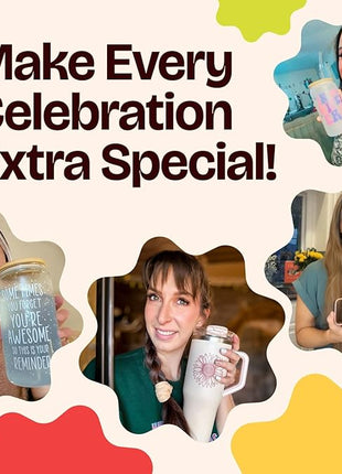 KLUBI Cute Pink Birthday Gifts for Women - Sometimes You Forget Your Awesome Gifts for Women Mothers Day Gifts for Her Gifts for Coworkers College Girl Gift Ideas Boss Day Gifts Mothers Day Mugs