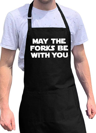 ApronMen - Funny Apron For Men - BBQ Gifts for Men & Unique Gifts for Fathers - Mens Aprons for Grilling