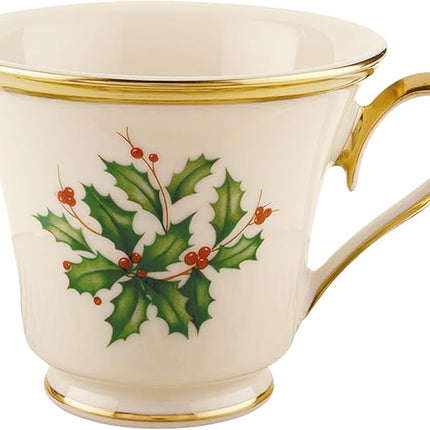 Lenox 146504030 Holiday Teacup, Christmas Drinkware