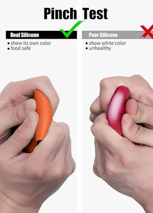 4-Piece Silicone Spatula Scrapers: Doosu 600°F Heat Resistant Food Grade Kitchen BPA Free Rubber Baking Cooking Tool Nonstick Utensil Set for Mixing, Scraping, Folding, Stirring, Serving (Multi-4)