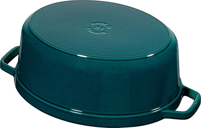 Staub La Cocotte 6 QT. Oval Dutch Oven - Limited Edition Teal