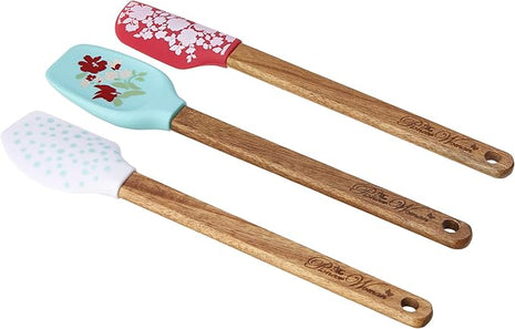 Pioneer Woman 3-Pack 8-Inch Silicone Mini Spatula Set