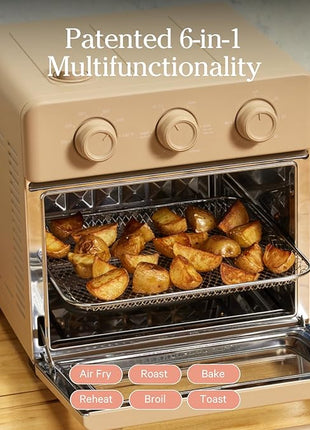 Our Place Wonder Oven Essentials Kit | Extra Air Fryer Basket & Nonstick Ceramic-Coated Bake Pan | Oven Safe, Eco-Friendly | Steam