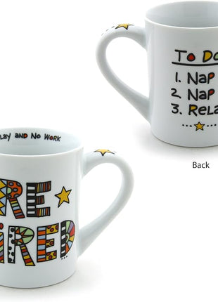 Enesco Our Name Is Mud Cuppa Doodle Retired Mug, 4.5 inches