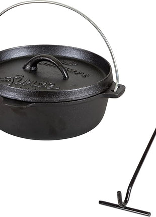 Stansport Pre-Seasoned Cast Iron Dutch Oven
