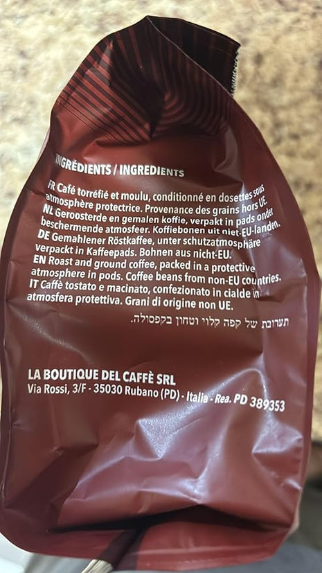 Italian Coffee For Espresso Lovers Italian Coffee pads compatible with Senseo (Vigorous, 180 Pads)