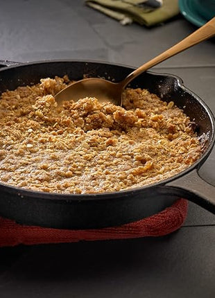 Mercer Culinary Pre-Seasoned Cast Iron Skillet, 10.25-Inch