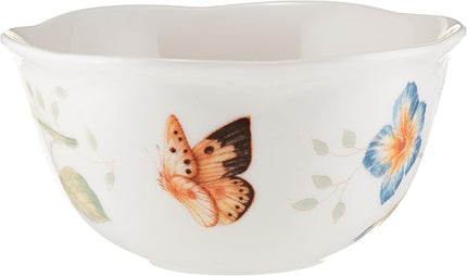 Lenox 806737 Butterfly Meadow Dessert Bowl, Multicolor, 1 Count (Pack of 2)