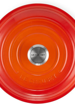 Le Creuset Enameled Cast Iron Signature Braiser, 2.25 qt., Flame