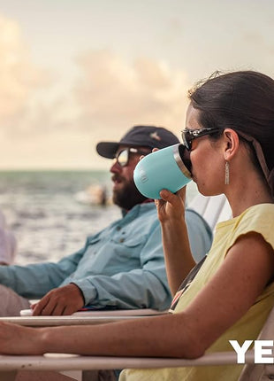 YETI Rambler 10 oz Wine Tumbler, Vacuum Insulated, Stainless Steel, NO LID