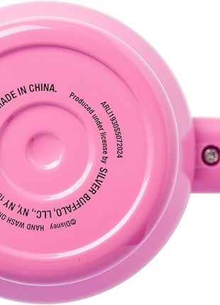 Silver Buffalo Disney Lilo and Stitch Life is a Party Disco Ball Stainless Steel Tumbler with Handle and Straw, Fits in Standard Cup Holder, 40 Ounces