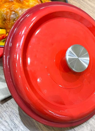 HUASAI Stainless Steel Replacement handle compatible for Le Creuset,Aldi,Lodge, and other Enameled Cast-Iron Dutch Oven