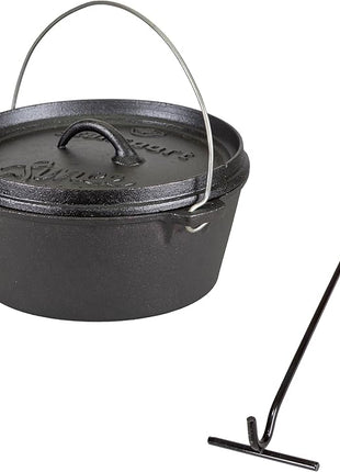 Stansport Pre-Seasoned Cast Iron Dutch Oven