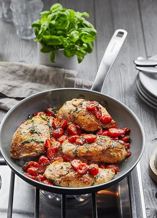 GreenPan Chatham Hard Anodized Healthy Ceramic Nonstick, 10" Frying Pan Skillet, PFAS-Free, Dishwasher Safe, Oven Safe, Gray