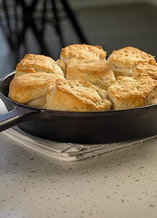 Mercer Culinary Pre-Seasoned Cast Iron Skillet, 10.25-Inch