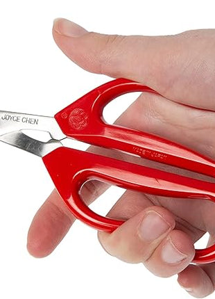 Joyce Chen Original Unlimited Kitchen Scissors All Purpose Kitchen Shears With Comfortable Handles, Red, 2 Pack