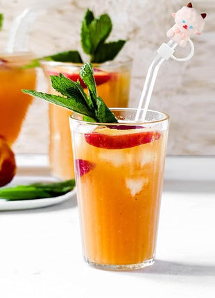 14P Straw Cover for Stanley Cup, Silicone Straw Topper for Stanley Cup 30&40oz with Tumblers, 10mm 0.4in Lid Accessories (Reusable)